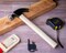 Makerflo 16 oz Handmade Wooden Claw Hammer with Wood Handle and Rope - (Case of 34) | Craft-Ready for DIY Gifts & Personalization (Laser Engravable, UV DTF, Epoxy, Vinyl)